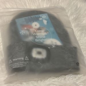 Hello bello beanie hat with led light rechargeable